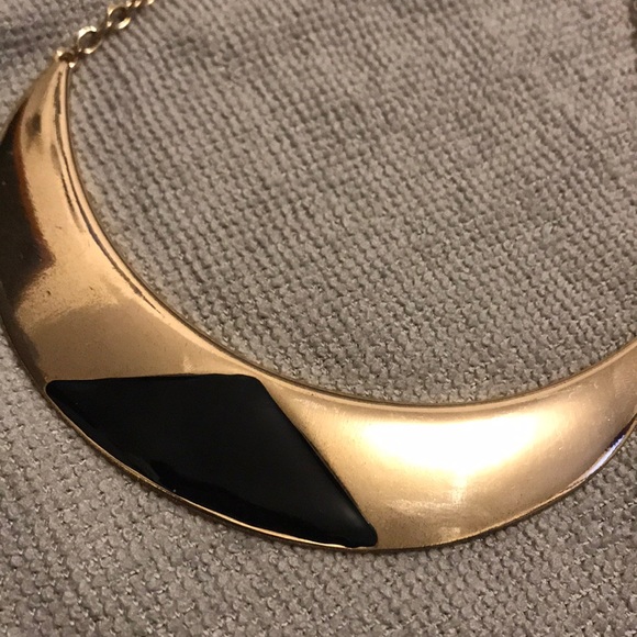 Aldo Black/Gold Accessory Necklace - Picture 4 of 4